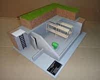 Макет встроенного противорадиационного укрытия (маленький вариант) - «site66.local» - Алматы