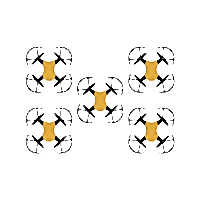 Учебная летающая робототехническая система (5 дронов EDU.ARD Мини) - «site66.local» - Алматы