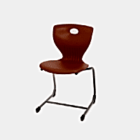 Стул ученический аудиторный c C-образными ножками 6 гр.р. - «site66.local» - Алматы