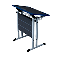 Стол ученический одноместный с наклоняемой столешницей 3-7 гр.р. - «site66.local» - Алматы