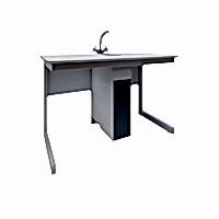 Стол ученический для кабинета химии двухместный гр.р.6 - «site66.local» - Алматы