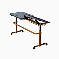 Стол ученический двухместный с механизмом многоступенчатой регулировки высоты 5-7 гр.р. - «site66.local» - Алматы