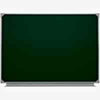 Меловая доска аудиторная одноэлементная магнитная зеленая эмалированная - «site66.local» - Алматы